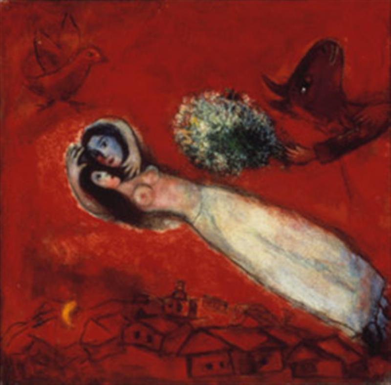 marc chagall, ljubimca v rdečem nebu, 1950 (medium).jpg