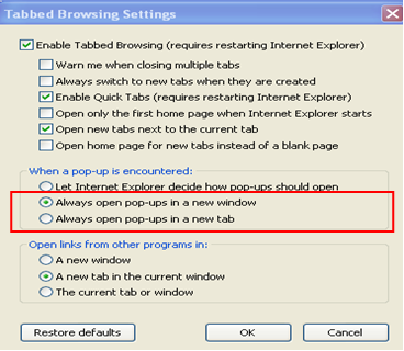 how to open multiple tabs in internet explorer